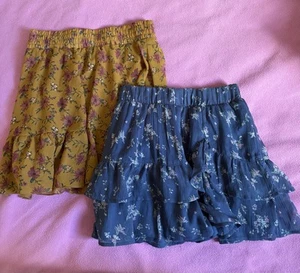 Floral Girls Size Medium Skirt Set - Picture 1 of 4