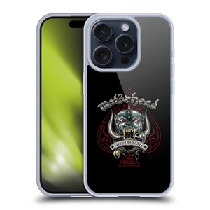 OFFICIAL MOTORHEAD GRAPHICS SOFT GEL CASE FOR APPLE iPHONE PHONES - Picture 1 of 15