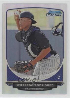 2013 Bowman Chrome Prospects Refractor Wilfredo Rodriguez #BCP148 - Image 1 of 2