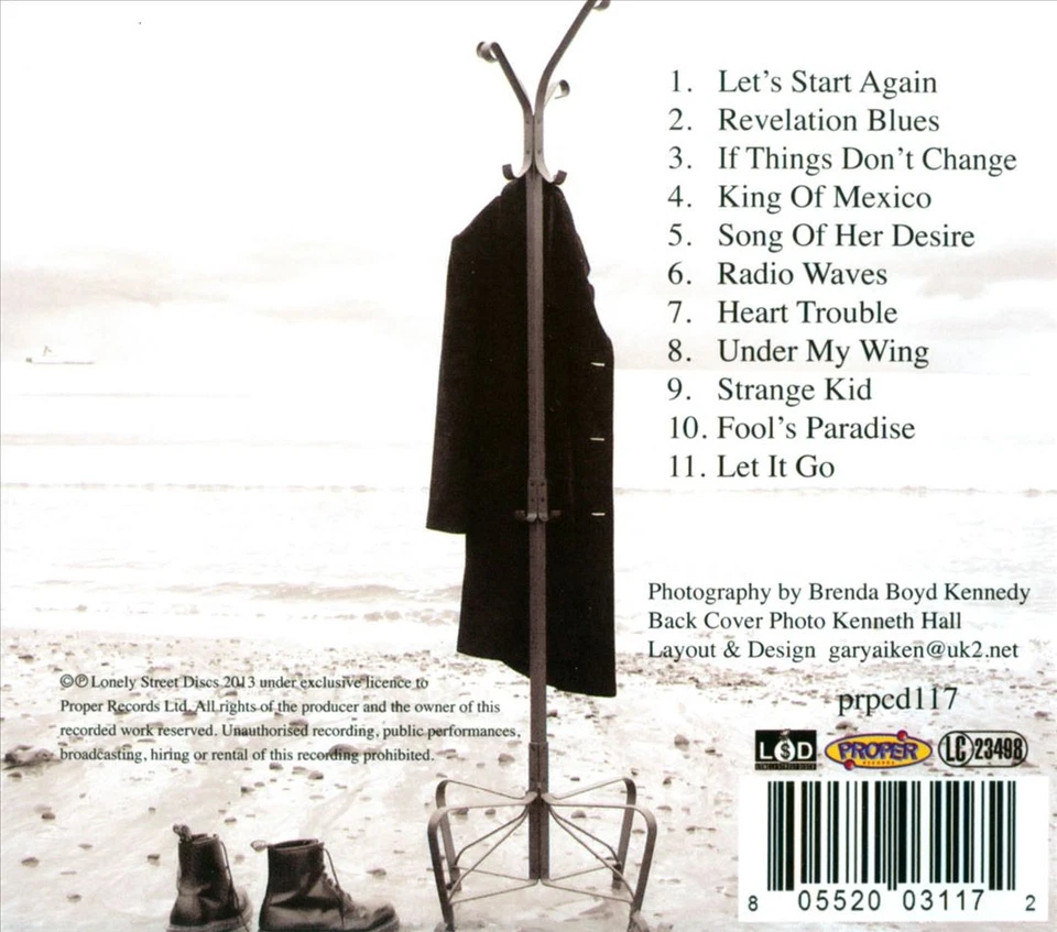 BAP KENNEDY LET'S START AGAIN NEW CD Foto 1 de 1