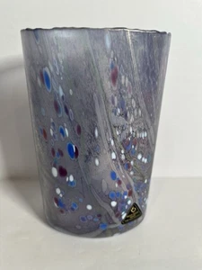 Vaso Isola di Wight viola fatto a mano in Inghilterra - Foto 1 di 11