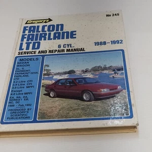 1988-1992 FORD FALCON,FAIRLANE,LTD,WORKSHOP MANUAL - Picture 1 of 4