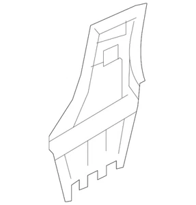 Genuine Mitsubishi Inner Center Pillar 5312C785 - Picture 1 of 2
