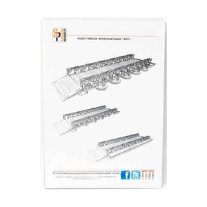 Sarissa Precision North African Terrain Bailey Bridge w/Pontoons Pack SW (New) - Picture 1 of 2