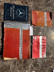 Mercedes Benz Factory 1957 300SL Roadster W198 owners manual parts book - Bild 1 von 8