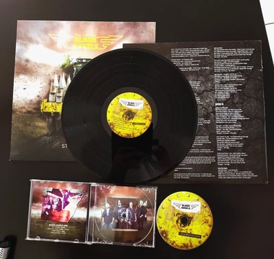 BLACK ANGELS (CH/D) -STEAMROLLER- SPECIAL EDITION !!-VINYL & CD- Neu !(KROKUS ) - Bild 1 von 4
