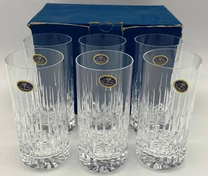 6er Set Valaska Bela Hand Made Longdrinkgläser Kristallgläser im Originalkarton - Bild 1 von 9