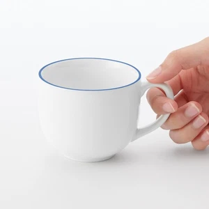 MUJI Tazza Vaso Everyday Linea Blu 380ml Minimal Giappone - Foto 1 di 8