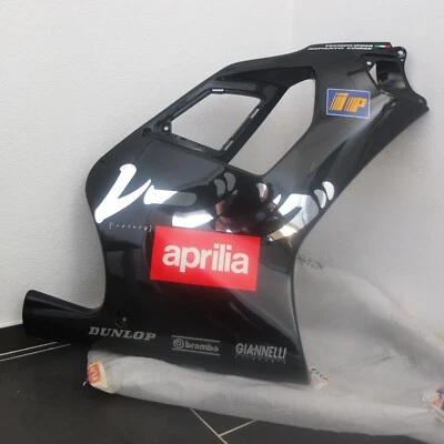 Pour Aprilia Rs 50 Noire 1997 Moto Carénage Panneau Latéral Côté Droit 8239903 - Photo 1/3