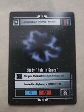 1994 Star Trek CCG First Edition 1E Premiere BB Mint Study "Hole In Space"