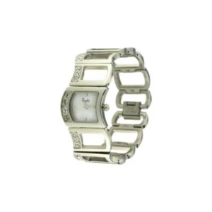 Reloj Zafiro Damas Plateado Diseño Onda Pequeño Estilo Envío Rápido Reino Unido - Imagen 1 de 2