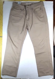 Levi Strauss SIGNATURE JEANS ~ 34 x 30 ~ TAN/Beige ATHLETIC Pants - Picture 1 of 9