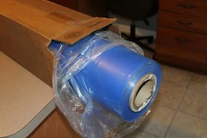 NEW Roll RB400 4.0 Mil Polyfilm Size 48" x 500'  Color Light Blue Metal Guard - Picture 1 of 6