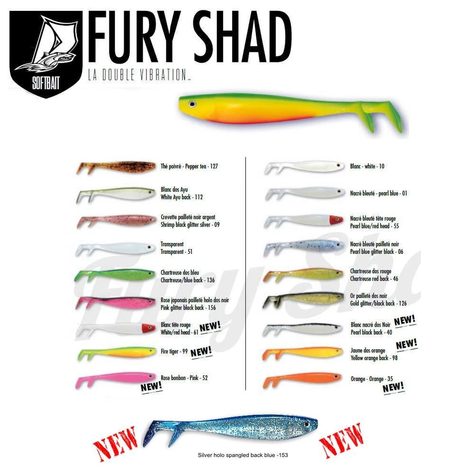 DELALANDE FURY SHAD 13 cm - Bild 1 von 1