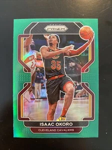 2021-22 Panini Prizm Green Prizm #212 Isaac Okoro Cleveland Cavaliers - Bild 1 von 2