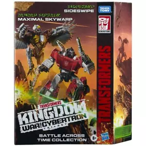 TRANSFORMERS KINGDOM WFC-K42 BATTLE ACROSS TIME WIDEWIPE & MASSIMO PACCHETTO SKYWARP - Foto 1 di 3