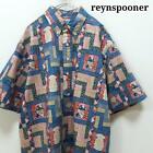 Rainspooner Reynspooner Whole Pattern Pullover Short-Sleeved Shirt Hawaii  Japan