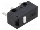 1 pcs x ECE - EJF1311000 - Microswitch SNAP ACTION, 0.05A/30VDC, without lever, 