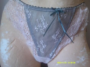 Medium- New Elle Macpherson Intimates 'Dentelle' Thong Jasmine Pink Medium - Picture 1 of 1