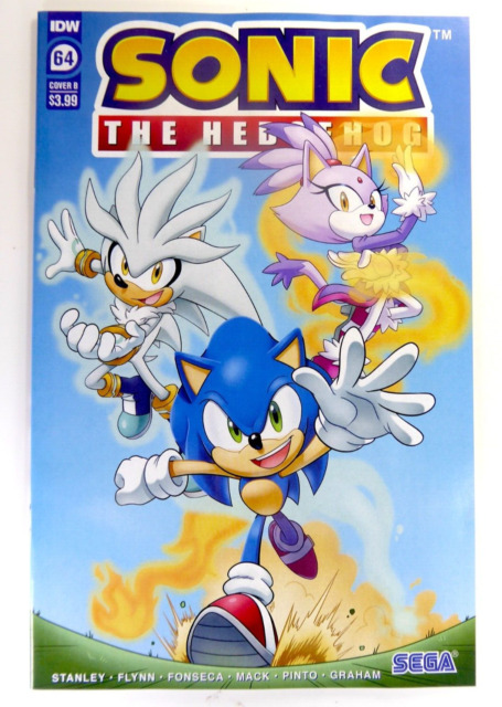 SONIC The HEDGEHOG Comic Book #56 March 1998 SUPER SONIC HYPER KNUCKLES Bag  NM