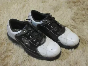 Vintage Oakley Tuxedo Oxford Lug Sole Golf Shoes Sneakers Size 8.5 - Picture 1 of 6