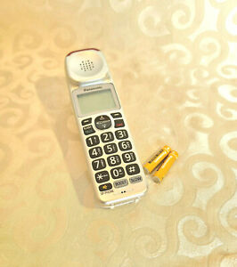 Panasonic KX-TGJ320 KX-TGJ322 KX-TGJ323 Teléfono Inalámbrico Auricular Adicional 