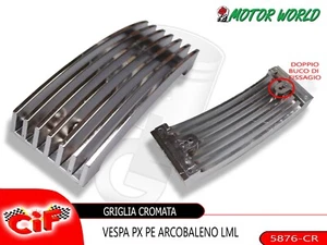 Griglia cromata per calandra vespa px freno a disco 564221 - Imagen 1 de 1