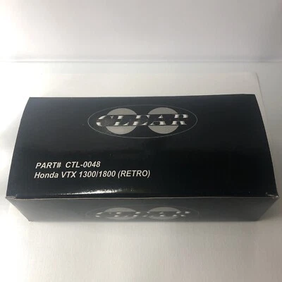 Cubierta de lente de luz trasera de repuesto roja modelos retro Honda VTX 1300/1800 Foto 1 de 4