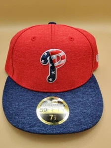 New Era 59fifty Philadelphia Phillies Fitted Hat Size 7 1/2 New - Picture 1 of 1