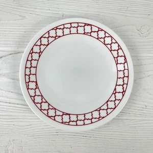 Corelle Vitrelle Piastra di ricambio cerchio traliccio rosso cremisi - diametro 6,5 - Foto 1 di 4