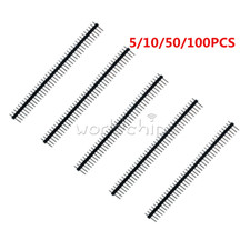 5/10/50/100PCS 40Pin 2.54mm Single Row Straight Male Pin Header Strip PBC