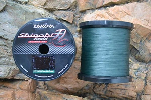 0,070€/m 100m Daiwa Shinobi Braid rundgeflochtene Angelschnur von d. Großspule  - Bild 1 von 7