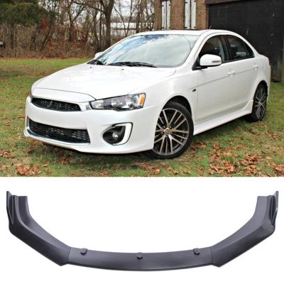 Kit de carrocería alerón labio parachoques divisor delantero para Mitsubishi Lancer 2008-2017 Foto 1 de 4