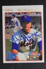 Duffy Dyer New York Mets 1994 Spectrum The Miracle of '69 #22 Autographed Card