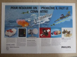 2/1980 PUB PHILIPS DEFENCE ELECTRONICS PEAB ECM CME CCME EECM PHILAX FRENCH AD - Bild 1 von 1