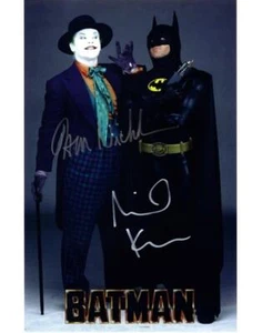 Jack Nicholson Michael Keaton autographed 11x14 Picture Photo signed Pic w/ COA - Picture 1 of 1
