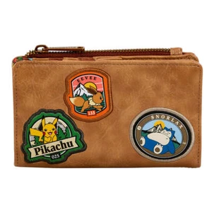 Cartera Cartera Loungefly Pokémon Camper Parches Oficial - Imagen 1 de 4