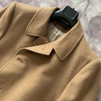 Abrigo largo de pelo de camello puro de lujo J.P. TILFORD (53T/XL) $3,5 K. Beige Foto 1 de 4