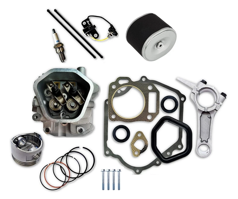 Piston Kit Air Filter Connecting Rod Cylinder Head Fits Honda GX390 13HP Engines - Image 1 of 4
