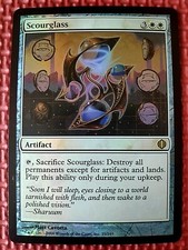MtG Foil SCOURGLASS 25/249 Shards of Alara SoA Ships WORLDWIDE Magic NM