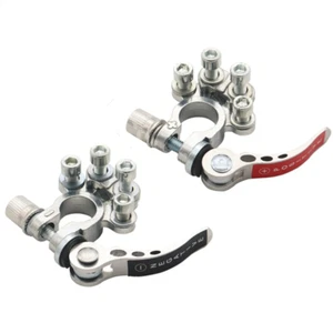 4 Way Car Battery Terminal Connectors Quick Release Disconnect Battery Terminals - Picture 1 of 14