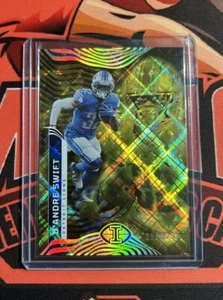 2022 Panini Illusions - D'Andre Swift 299/299 (Bookend) - Detroit Lions - No. 31 - Imagen 1 de 2