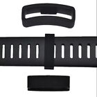Sturdy and Fashionable Black Silicon Rubber Watch Band Holder for SUUNOTO CORE