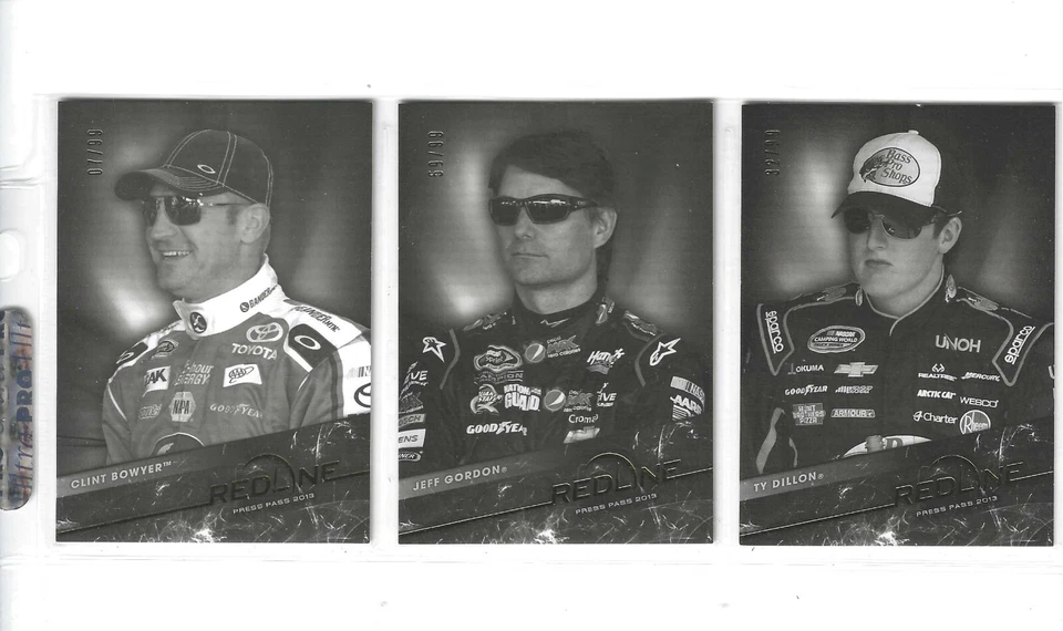 2013 Redline BLACK NUMBERED PARALLEL #18 Jeff Gordon #59/99!-ONE CARD ONLY! - Image 1 of 1