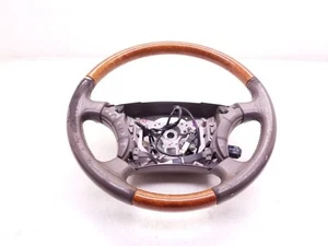 2004 LEXUS GSX470 WOODGRAIN HANDLE STEERING WHEEL  - Picture 1 of 12