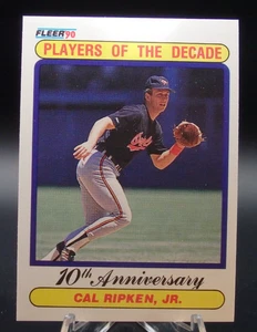 1990 Fleer Players of the Decade 10th Anniversary #624 Cal Ripken, Jr. MINT - Bild 1 von 2