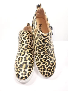 Sneakers alte da donna Natural Reflections 9 ghepardi avena slip on moda - Foto 1 di 13
