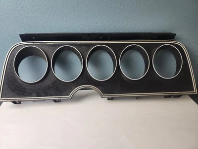 Cuadro de instrumentos negro Ford Torino Ranchero 1972-1976 bisel D2GF-10B883-AA Foto 1 de 4