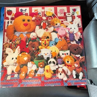 Винтажные мягкие игрушки-пазлы Springbok 500 шт. приятные компаньоны - Изображение 1 из 4