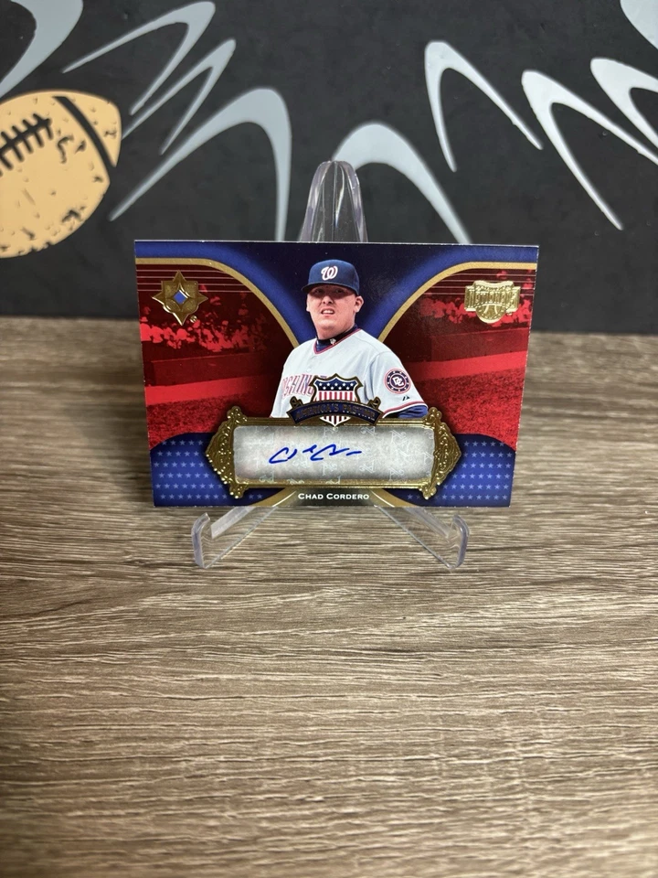 Chad Cordero Washington Nationals Auto Card #AP-CC Baseball - Image 1 of 2